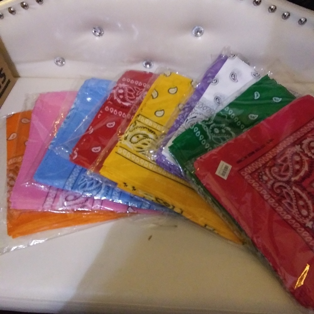 Bandanas hats leggings Etc